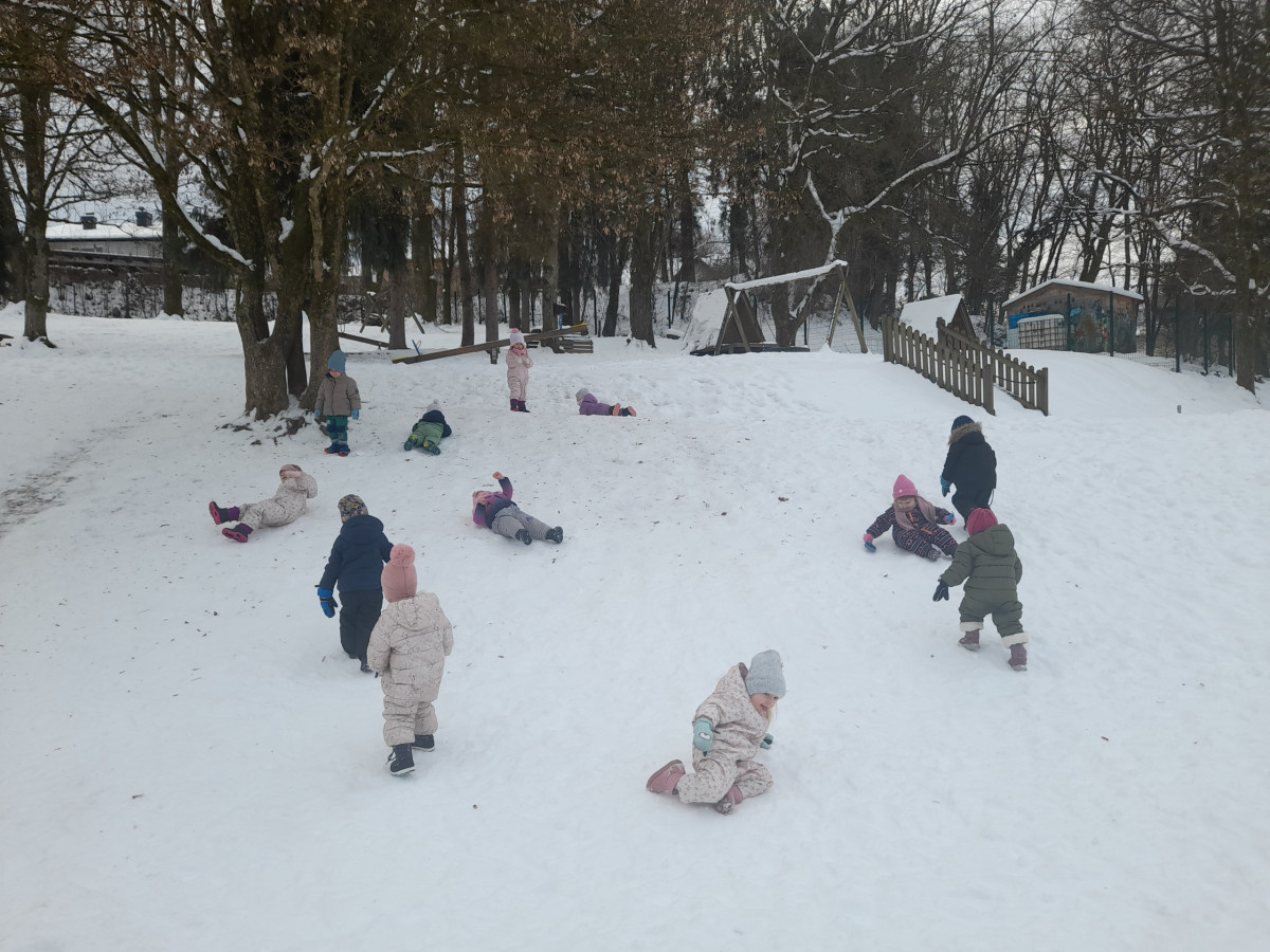 Zimske radosti pri piščančkih