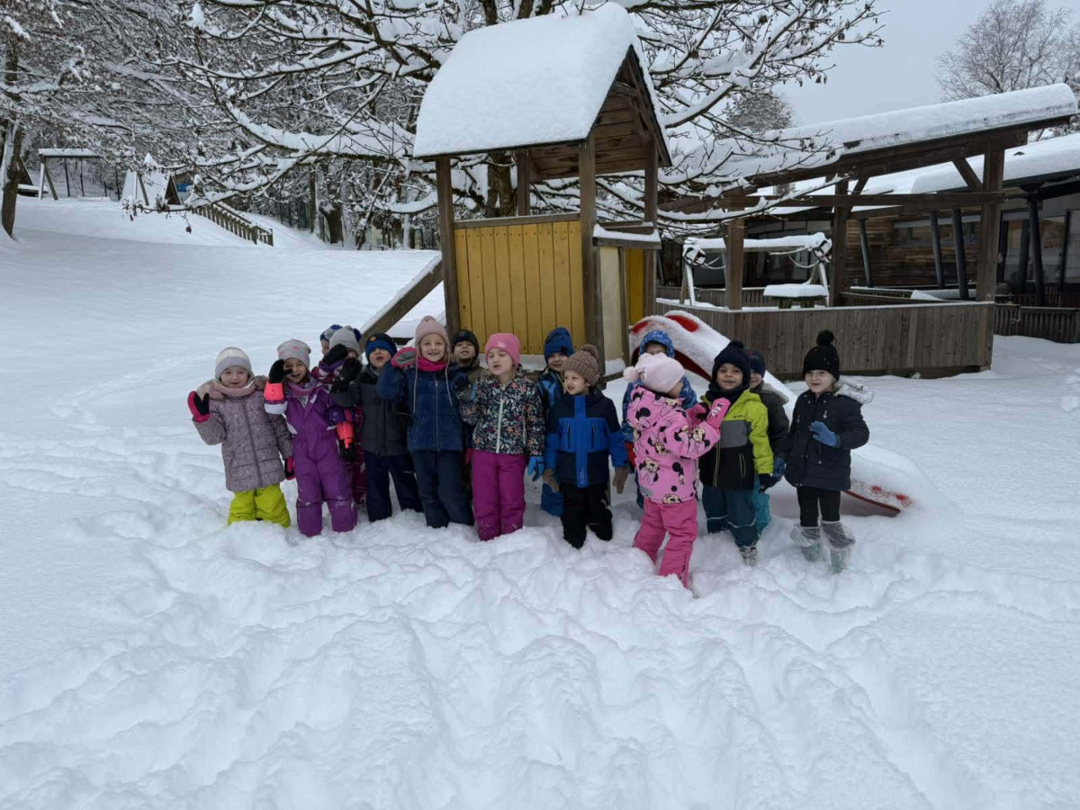 Snežni dnevi v skupini Metulji