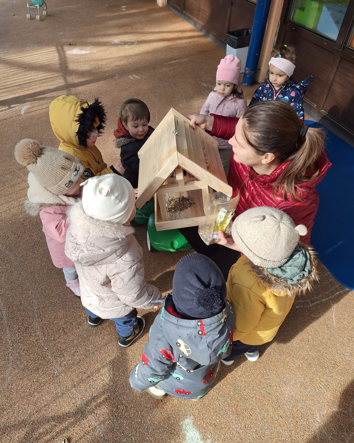 Skrbimo za ptice- skupina Pikapolonice