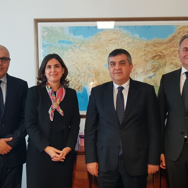 Directors of IFIMES with Deputy Minister of Foreign Affairs of the ...
