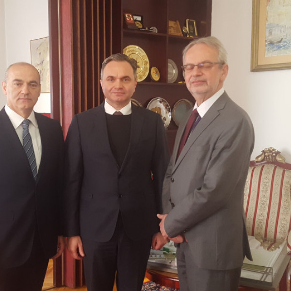 Director of the IFIMES meets the Rector of the University of Sarajevo ...